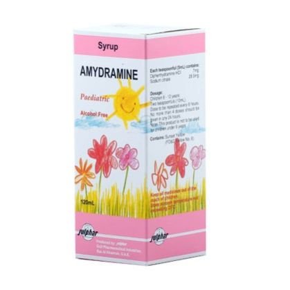 Amydramine Pediatric Syrup 120ml