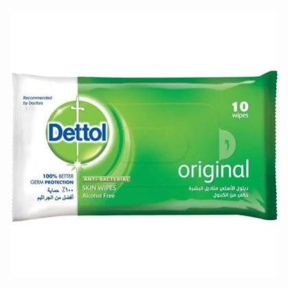 Dettol Anti-Bacterial Wipes 10s