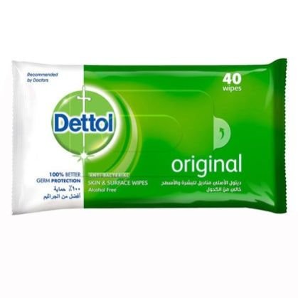 Dettol Anti-Bacterial Wipes 40s