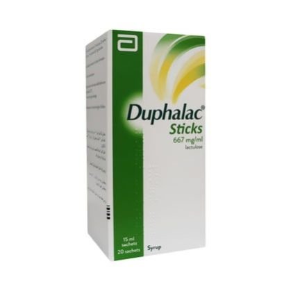 Duphalac Lactulose Oral Liquid Sticks Constipation Relief 15ml × 20 Sachets