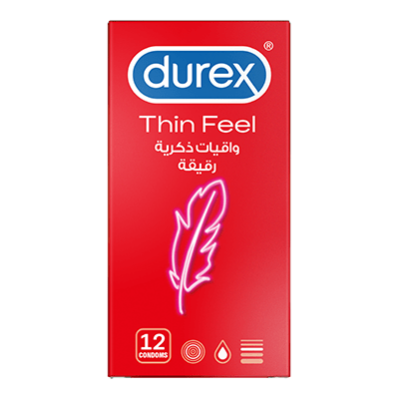 Durex Feel Thin Condom 12s