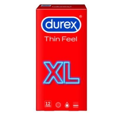 Durex Feel Thin Condom Xl 12s