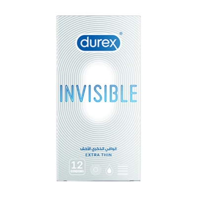 Durex Invisible Extra Thin Condom 12s