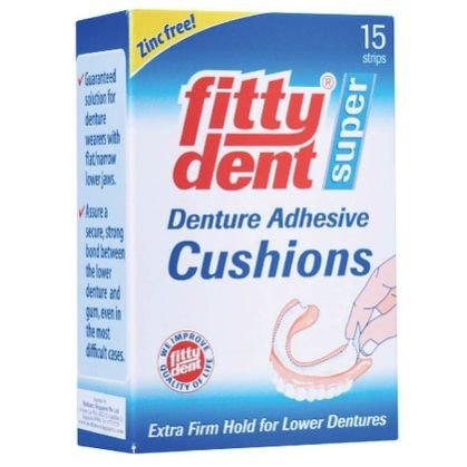 Fittydent Super Denture Cushion Pads 15s
