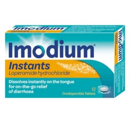 Imodium Instants 2mg Tablets For Diarrhea 12s