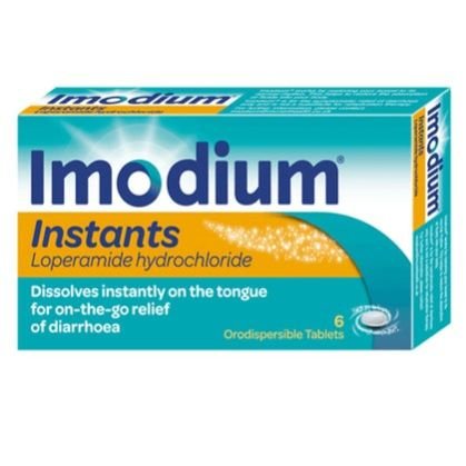 Imodium Instants 2mg Tablets For Diarrhea 6s