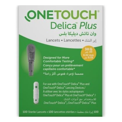 OneTouch Delica Plus Lancets 100s