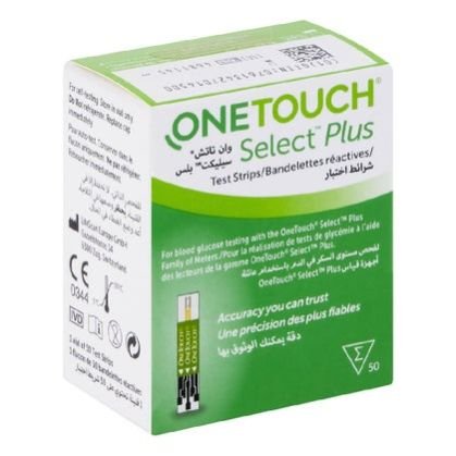 OneTouch Select Plus Test Strips 50s