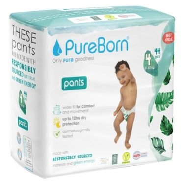 Pureborn Pull-Up Training Pants Size 4 9-15kg 44 Pants