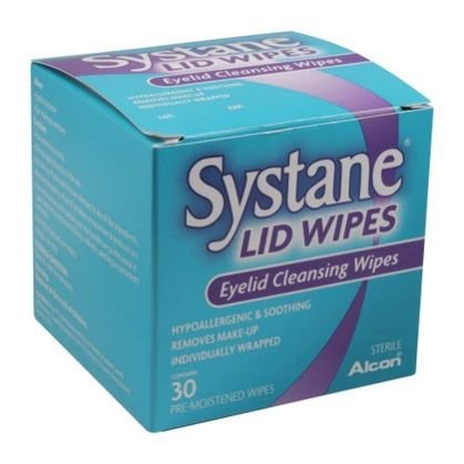 Alcon Systane Eyelid Cleansing Wipes 30s