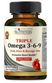 Biobolics Triple Omega 3‑6‑9 3600mg 60s