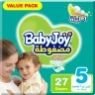 Babyjoy Compressed Diapers Size 5 For 14–25kg 27s