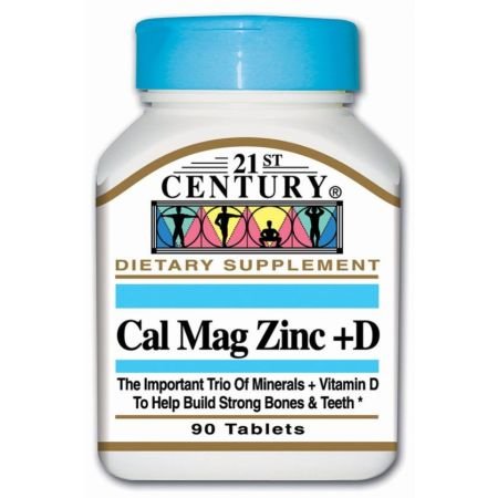 21st Century Calcium, Magnesium, Zinc & Vitamin D 90s