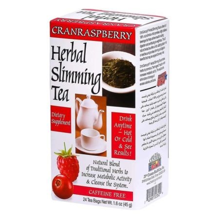 21st Century Herbal Slimming Tea Bag Cran Raspberry 24s