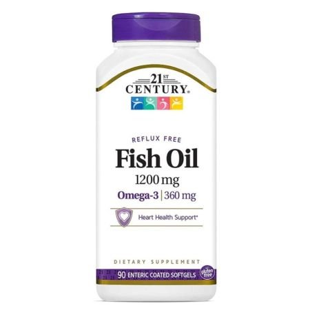 21st Century Omega 3 1200mg Fish Oil Supplement 90s
