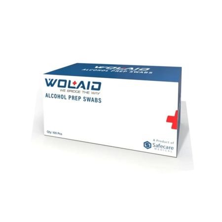Wolaid Alcohol Prep Swabs 100s