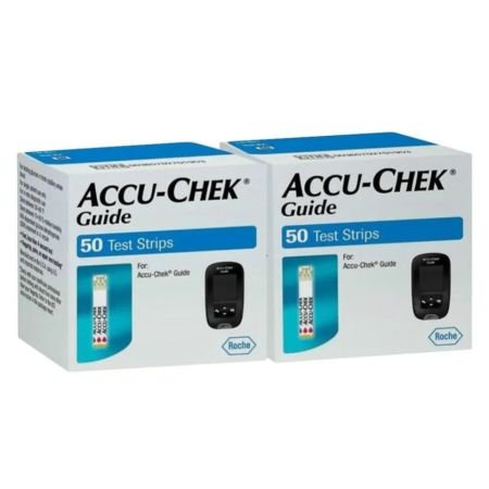 Accu-Chek Guide Blood Sugar Test Strips Promo Pack of 50s x 2