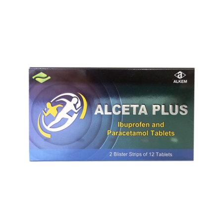 Alceta Plus Paracetamol & Caffeine Tablets 24s