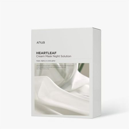 Anua Heartleaf Night Solution Face Cream Sheet Mask 25ml 10s