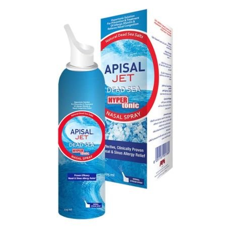 Apisal Jet Dead Sea Hypertonic Nasal Spray 125ml