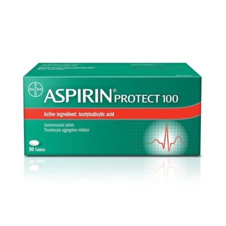 Aspirin Protect 100mg Tablets 90s