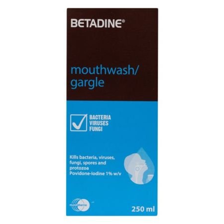 Betadine Antiseptic Mouthwash & Gargle 250ml