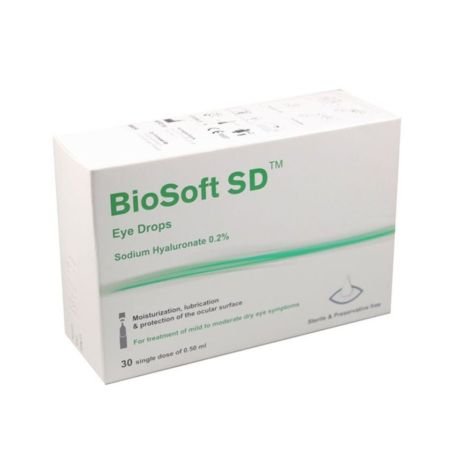 Biosoft SD Lubricant Eye Drops 0.5ml Vials 30s
