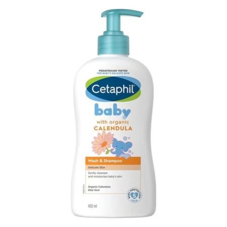 Cetaphil Baby Gentle Foaming Wash And Shampoo 400ml