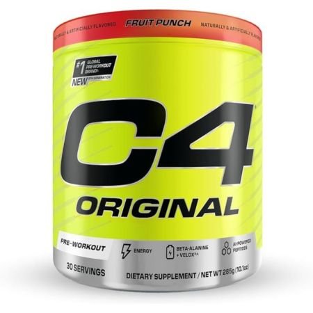 Cellucor C4 Original Pre Workout Powder Fruit Punch 30 Serving