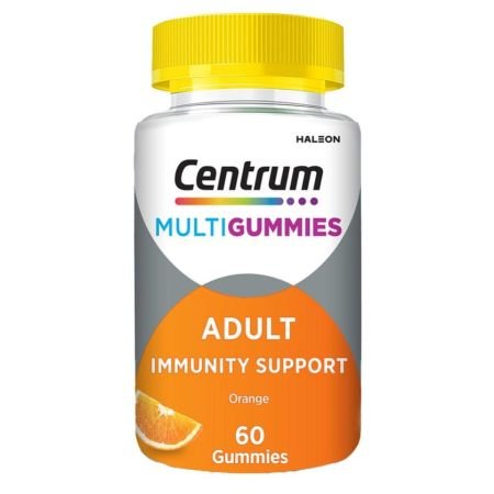 Centrum Adult Multigummies For Immunity Support Orange Flavor 60 Gummies