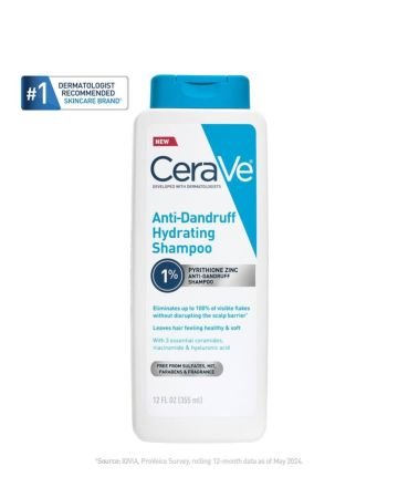 Cerave Anti Dandruff Hydrating Shampoo 355ml