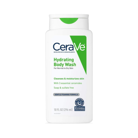 Cerave Hydrating Body Wash For Dry Skin 296ml