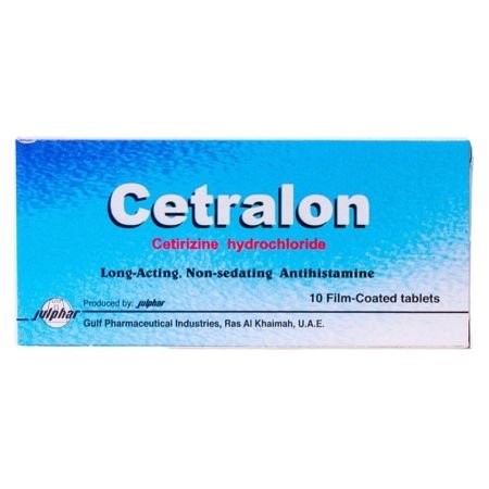 Cetralon 10mg Cetirizine Teblet 10s