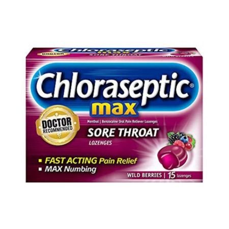 Chloraseptic Max Wild Berry 15s