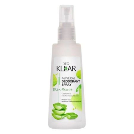 Deo Klear Skin Rescue Mineral Deodorant Spray 100ml
