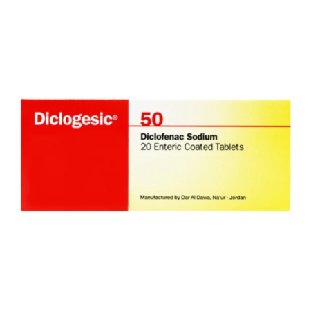 Diclogesic 50mg Tablet 20s