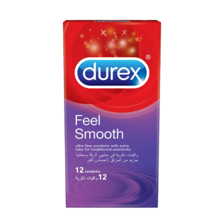 Durex Feel Smooth Condom 12s