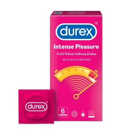 Durex Intense Pleasure Condom 6s