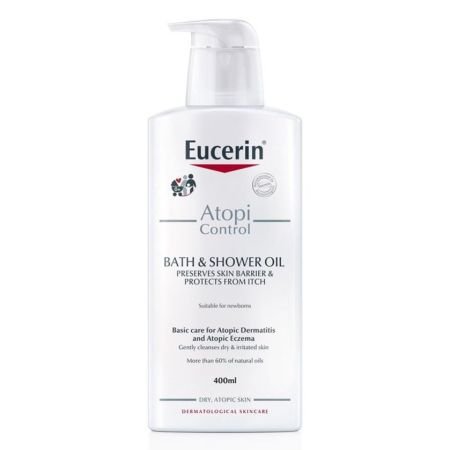 Eucerin Atopicontrol Bath & Shower Oil For Atopic Dermatitis 400ml