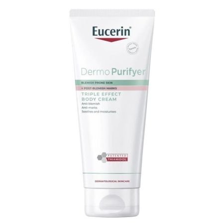 Eucerin Dermopurifyer Triple Effect Body Cream For Blemish Prone Skin 200ml