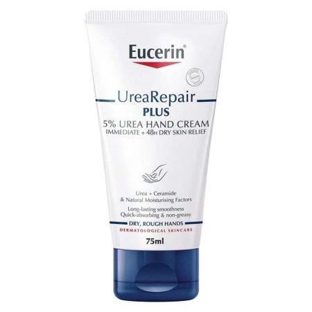 Eucerin Urearepair Plus 5% Urea Hand Cream For Dry & Rough Hands 75ml