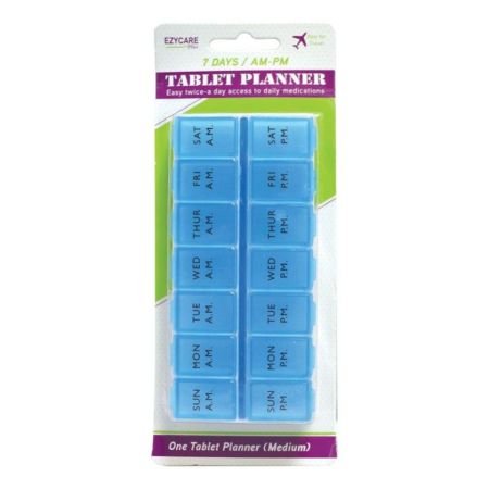 Ezycare 7 Days Am‑Pm Tablet Planner Medium 17375