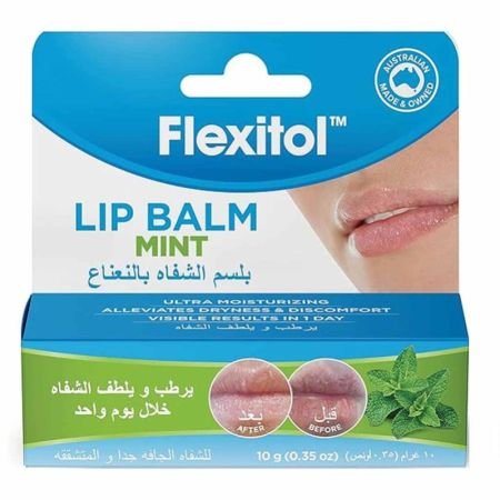 Flexitol Lip Balm For Very Dry Lips Mint 10g