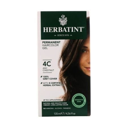 Herbatint Herbal Haircolor Gel 4c Ash Chestnut