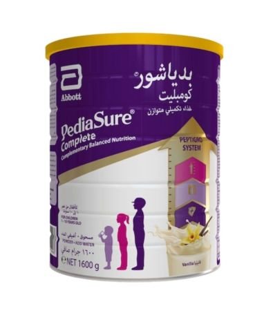 Pediasure Complete Childrens Milk Vanilla 1600g