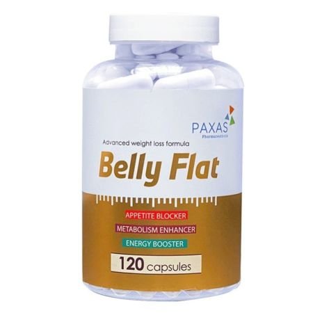 Paxas Belly Flat Weight Loss Capsules 120s