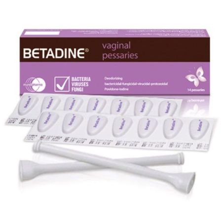 Betadine Vaginal Pessaries 14s