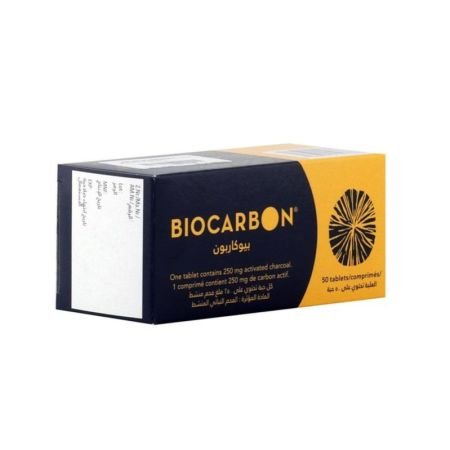 Biocarbon Activated Charcoal Tablets 50s