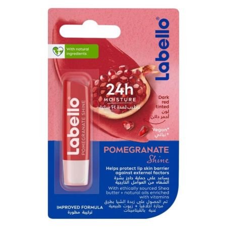 Labello Pomegranate Shine Lip Balm 4.8g