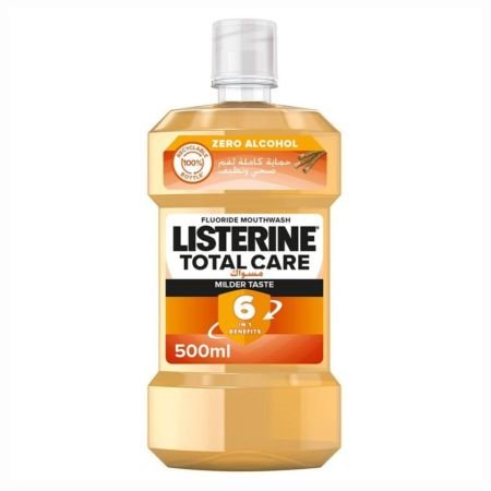 Listerine Total Care Milder Miswak Taste Fluoride Mouthwash 250ml